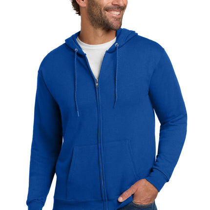 Hanes ®  - EcoSmart ®  Full-Zip Hooded Sweatshirt. P180