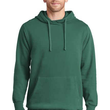 Port & Company ®  Beach Wash ®  Garment-Dyed Pullover Hooded Sweatshirt. PC098H