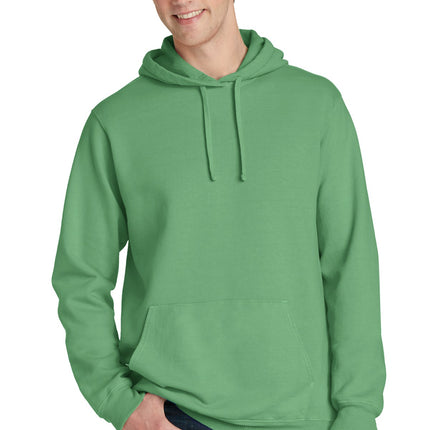 Port & Company ®  Beach Wash ®  Garment-Dyed Pullover Hooded Sweatshirt. PC098H