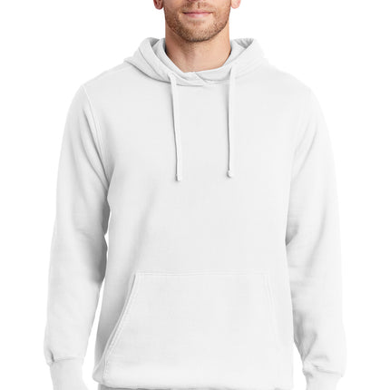 Port & Company ®  Beach Wash ®  Garment-Dyed Pullover Hooded Sweatshirt. PC098H