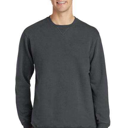 Port & Company ®  Beach Wash ®  Garment-Dyed Crewneck Sweatshirt PC098