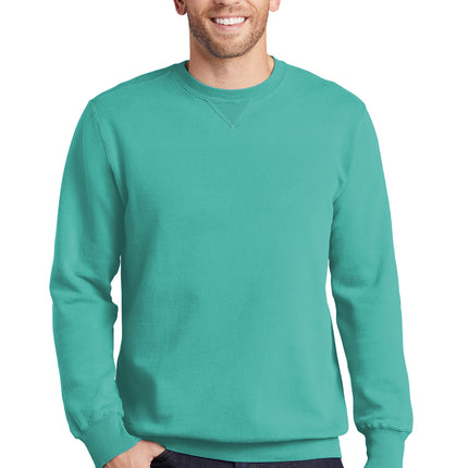Port & Company ®  Beach Wash ®  Garment-Dyed Crewneck Sweatshirt PC098