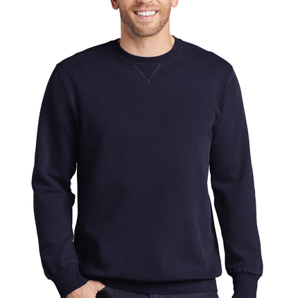 Port & Company ®  Beach Wash ®  Garment-Dyed Crewneck Sweatshirt PC098