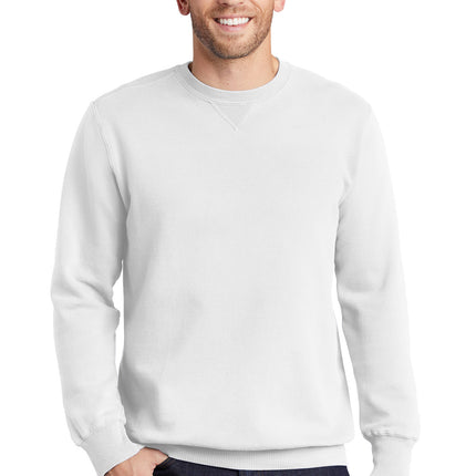 Port & Company ®  Beach Wash ®  Garment-Dyed Crewneck Sweatshirt PC098