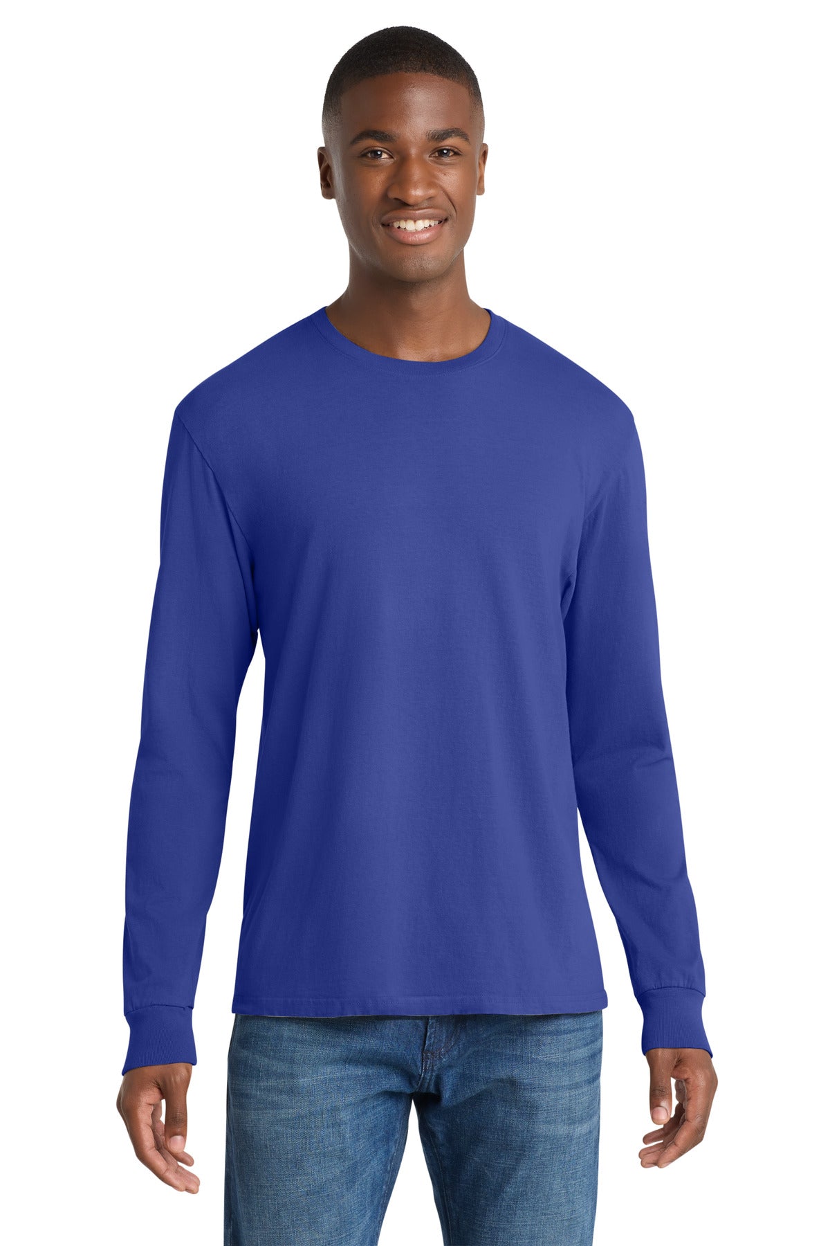 Port & Co™ Beach Wash® Garment-Dyed Long Sleeve Tee PC099LS