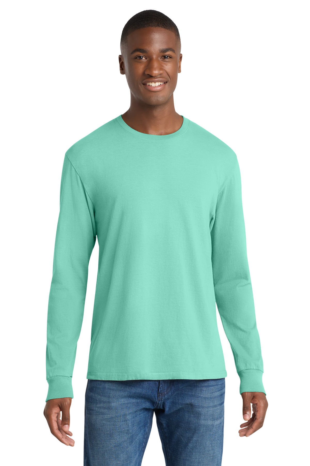 Port & Co™ Beach Wash® Garment-Dyed Long Sleeve Tee PC099LS