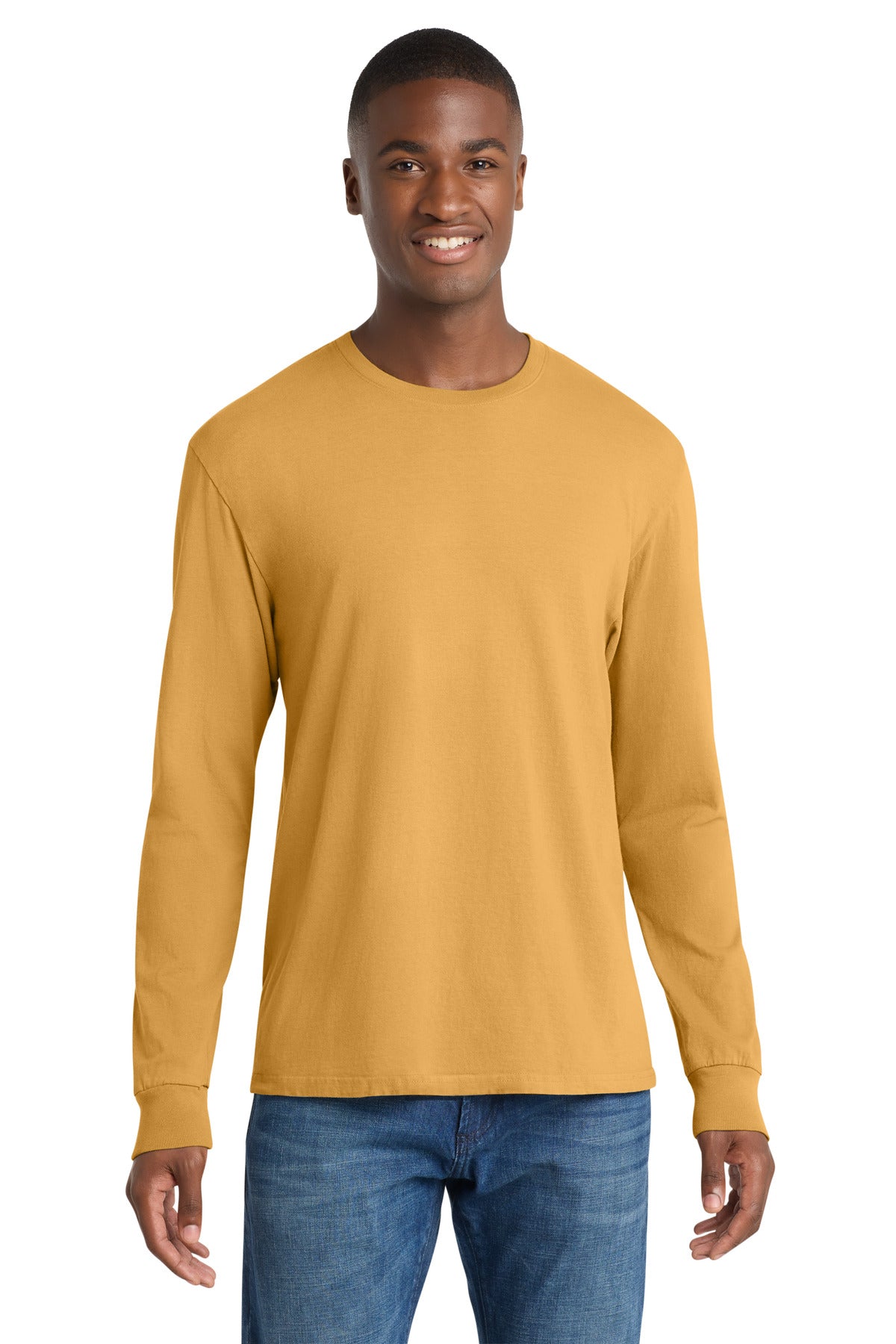 Port & Co™ Beach Wash® Garment-Dyed Long Sleeve Tee PC099LS