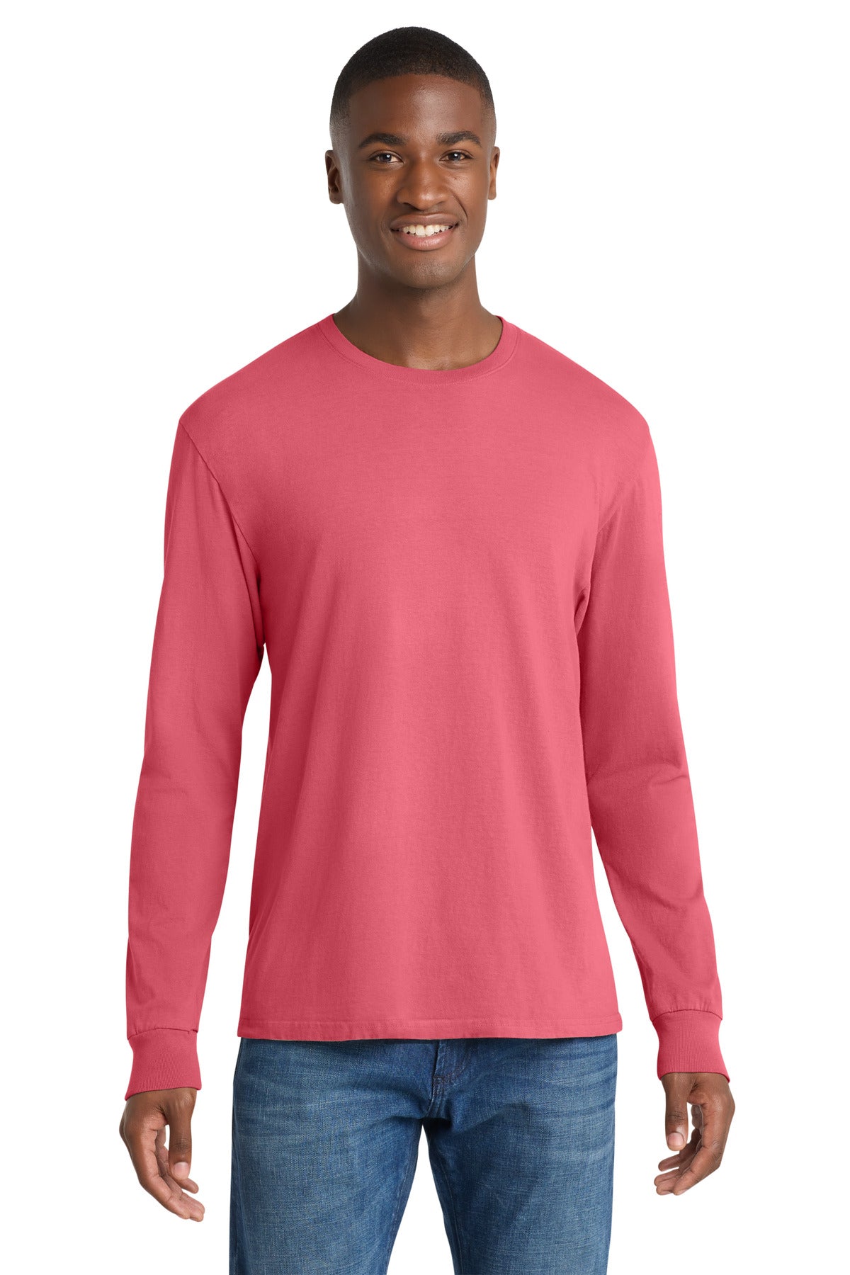 Port & Co™ Beach Wash® Garment-Dyed Long Sleeve Tee PC099LS