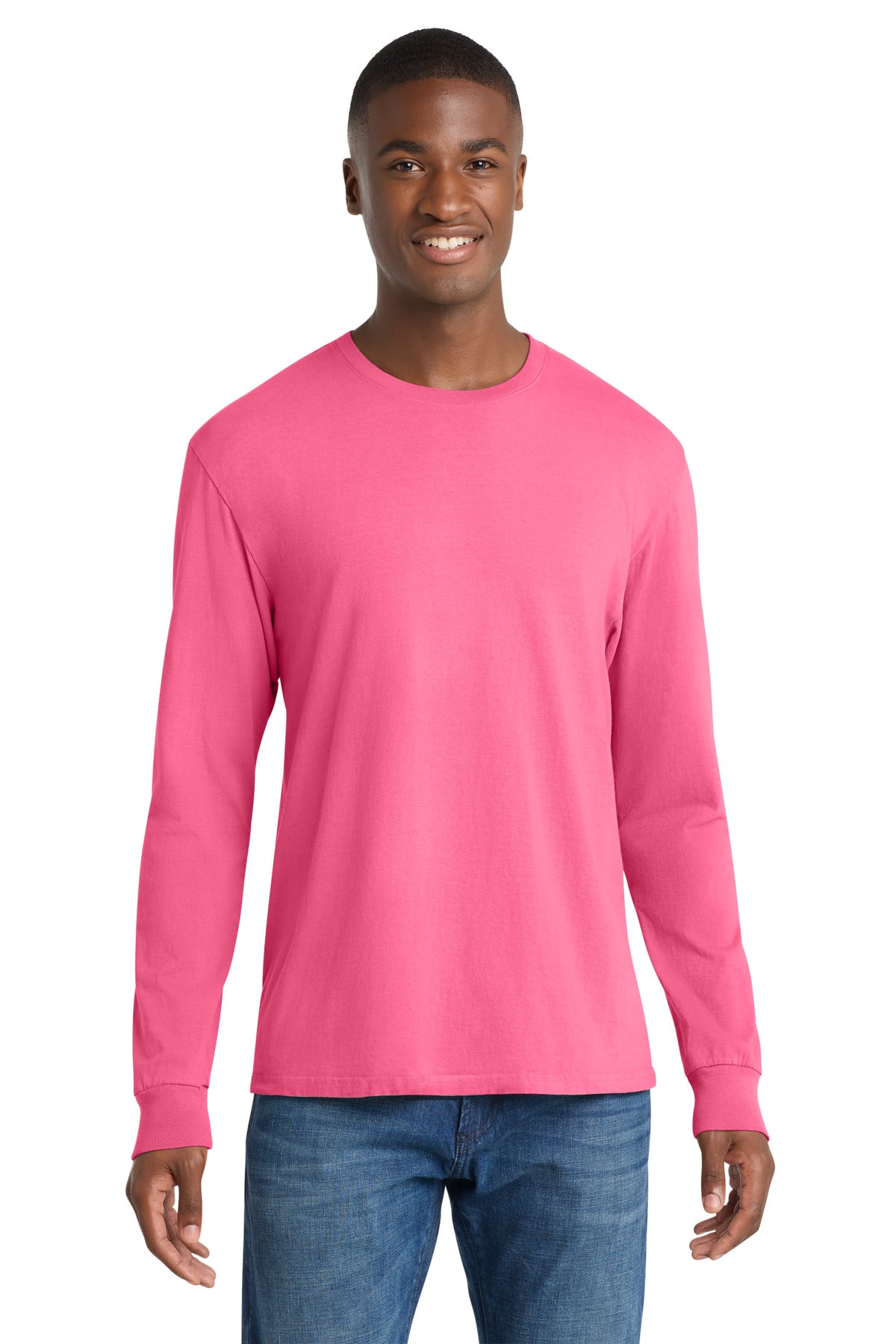 Port & Co™ Beach Wash® Garment-Dyed Long Sleeve Tee PC099LS