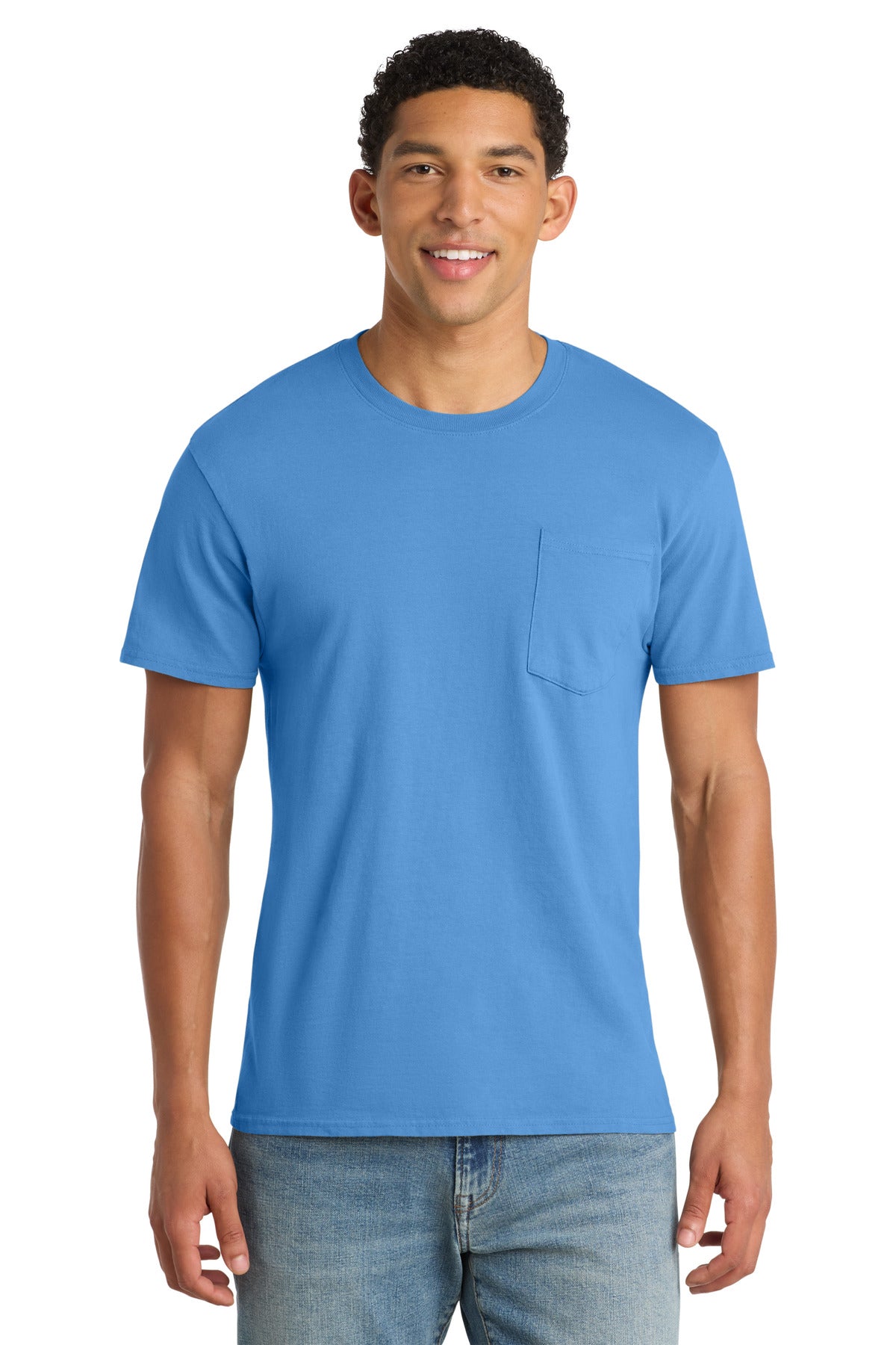 Port & Co™ Beach Wash® Garment-Dyed Pocket Tee  PC099P