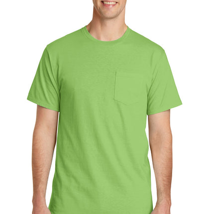 Port & Company ®  Beach Wash ®  Garment-Dyed Pocket Tee.  PC099P