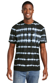 Port & Co™ Allover Stripe Tie-Dye Tee PC142