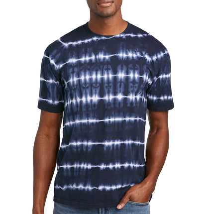 Port & Company ®  Allover Stripe Tie-Dye Tee PC142