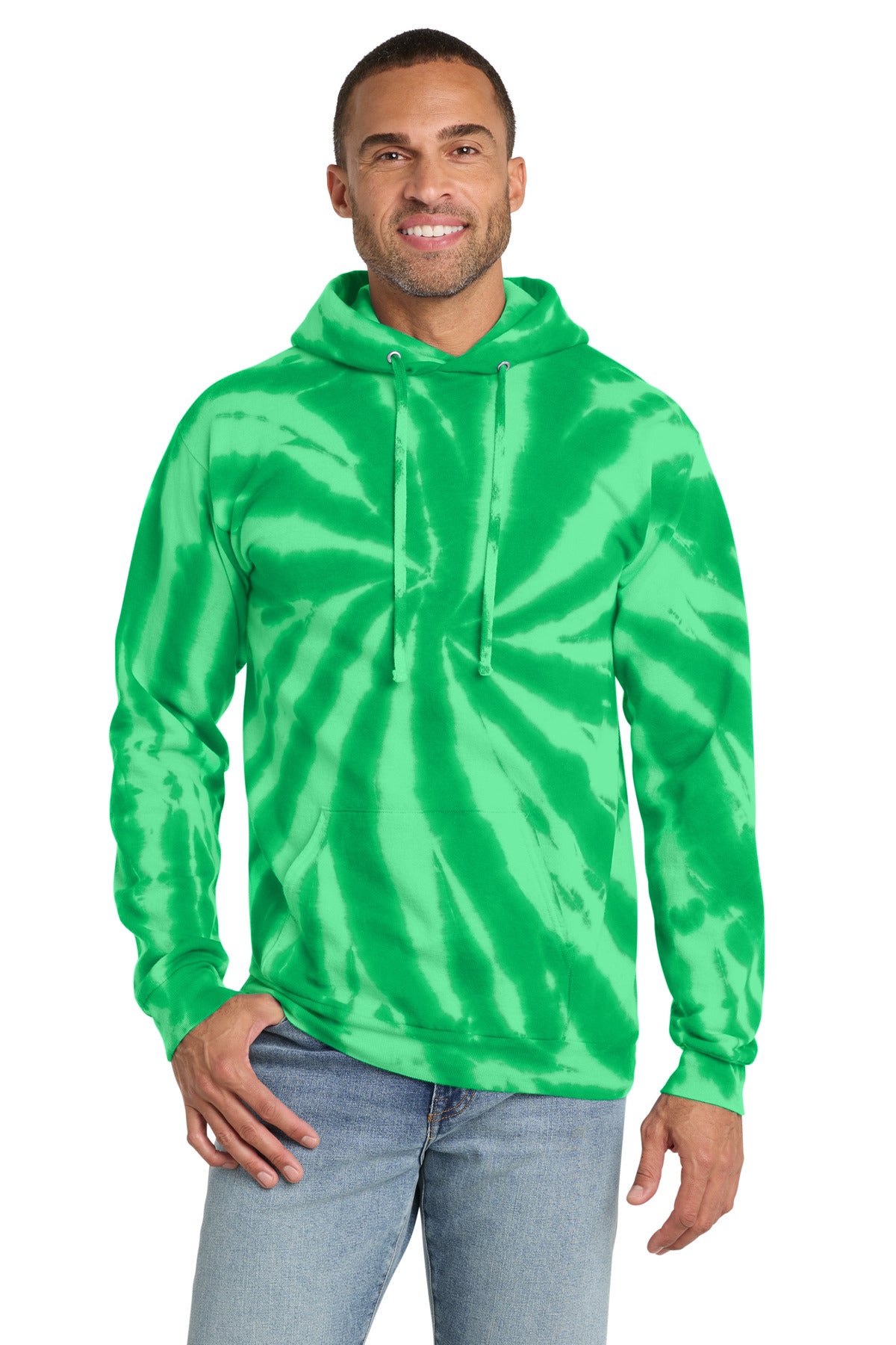 Port & Co™ Tie-Dye Pullover Hooded Sweatshirt PC146