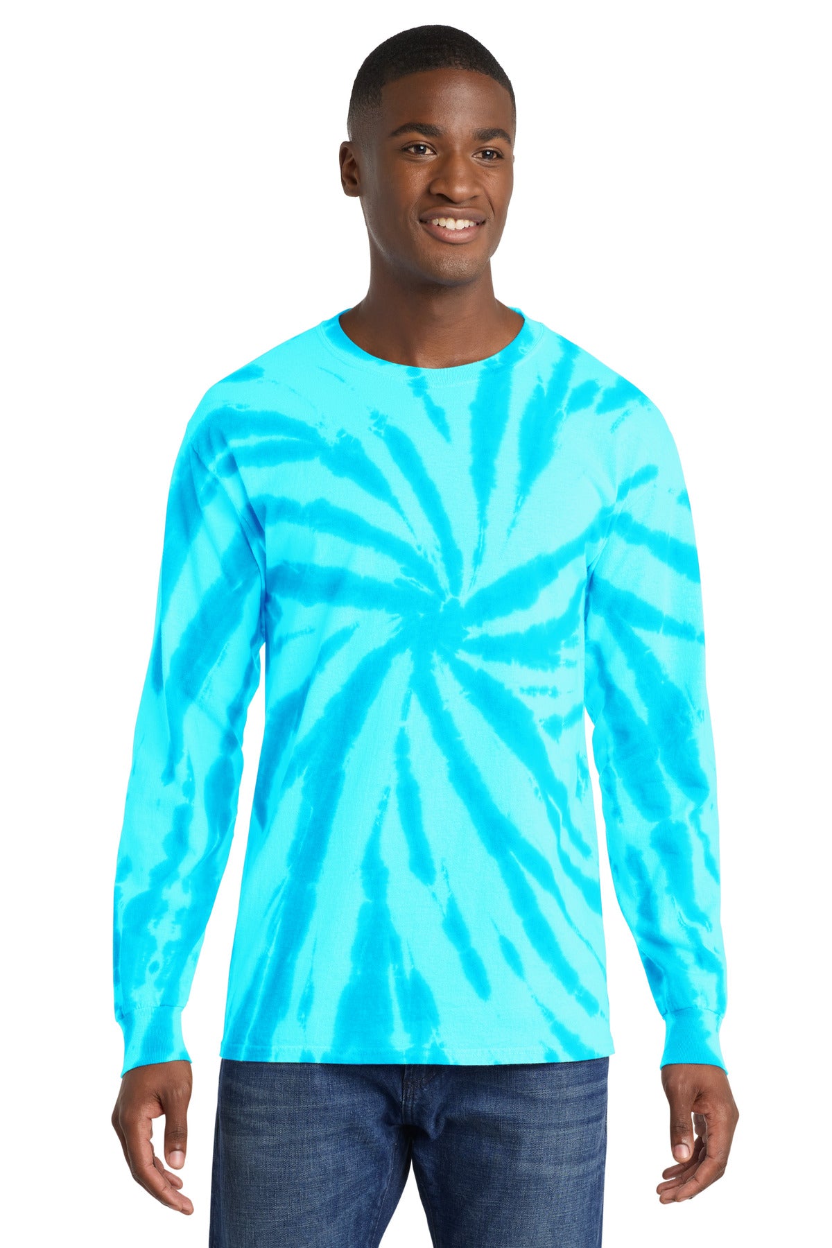 Port & Co™ Tie-Dye Long Sleeve Tee  PC147LS