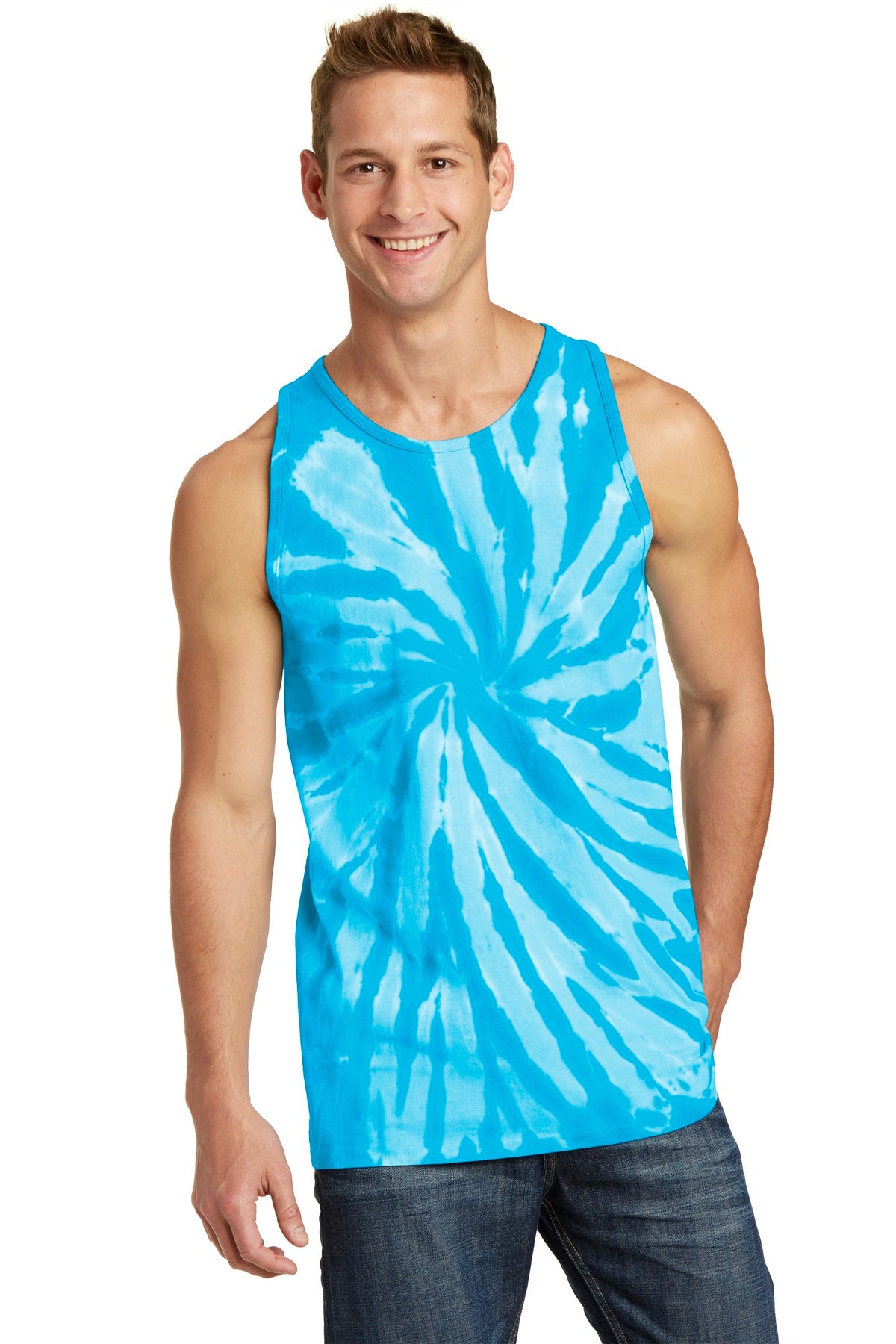 Port & Co™ Tie-Dye Tank Top  PC147TT