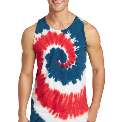 Port & Company ®  Tie-Dye Tank Top.  PC147TT