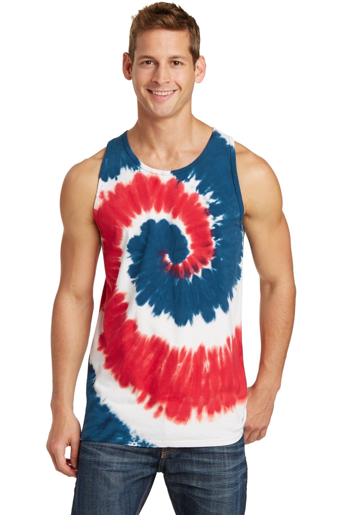 Port & Co™ Tie-Dye Tank Top  PC147TT
