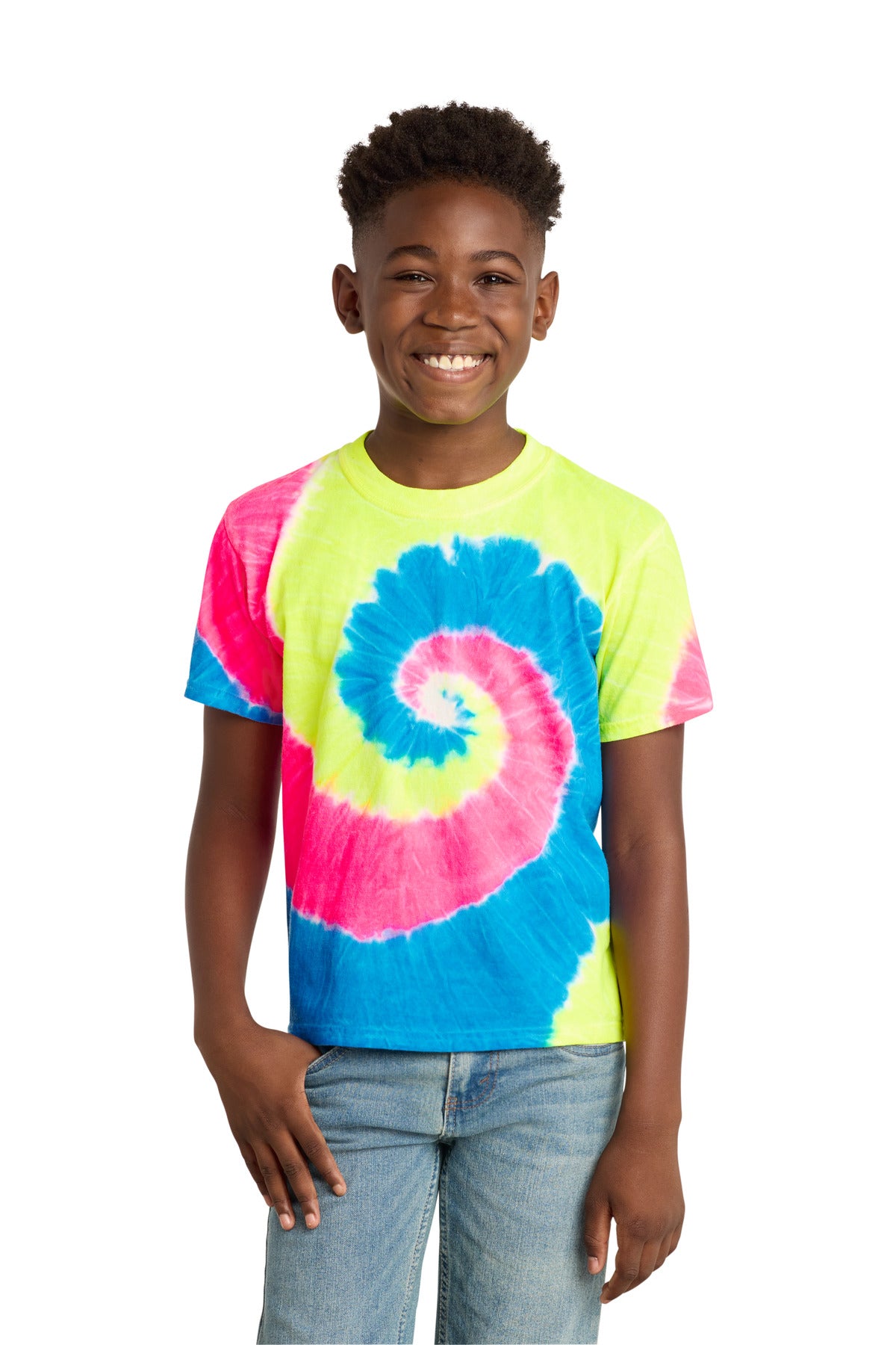 Port & Co™ Youth Tie-Dye Tee PC147Y