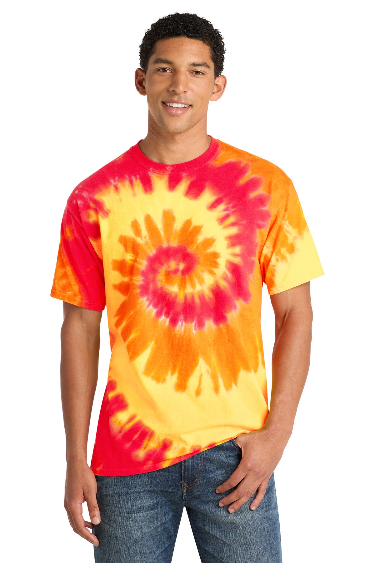 Port & Co™ Tie-Dye Tee PC147