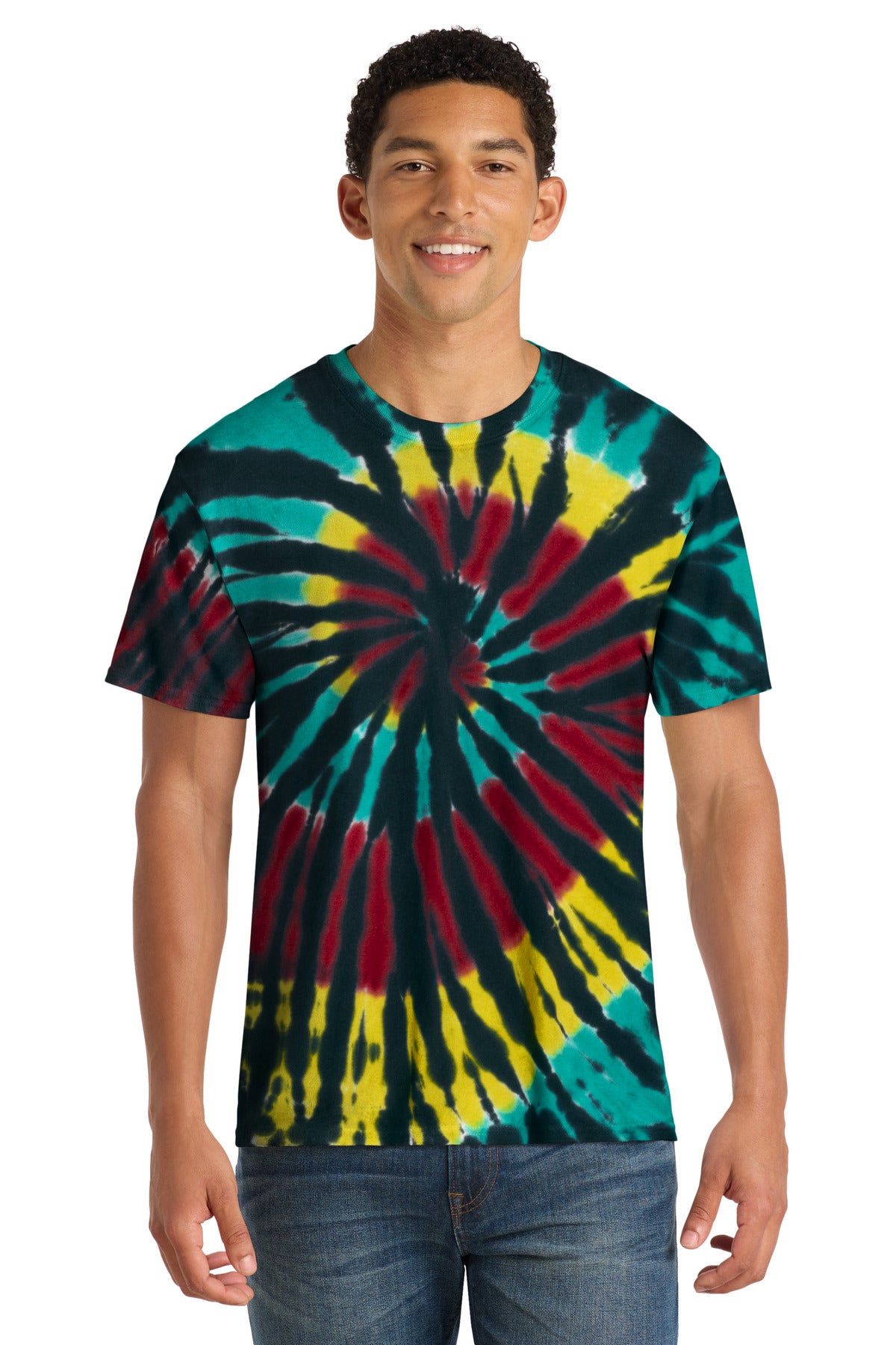 Port & Co™ Tie-Dye Tee PC147