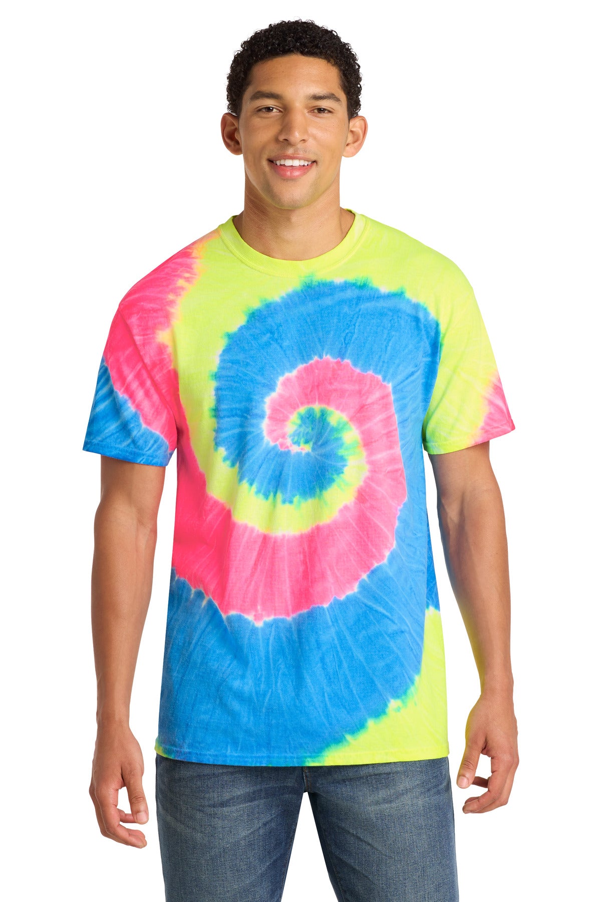 Port & Co™ Tie-Dye Tee PC147