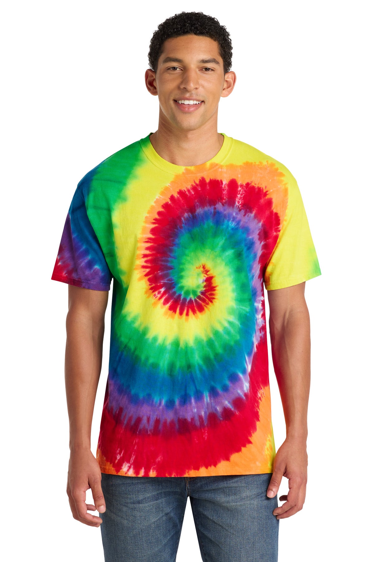 Port & Co™ Tie-Dye Tee PC147