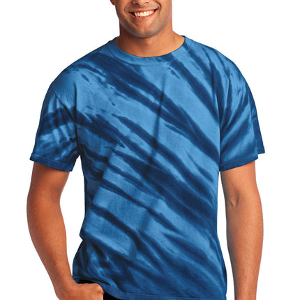Port & Company ®  - Tiger Stripe Tie-Dye Tee. PC148