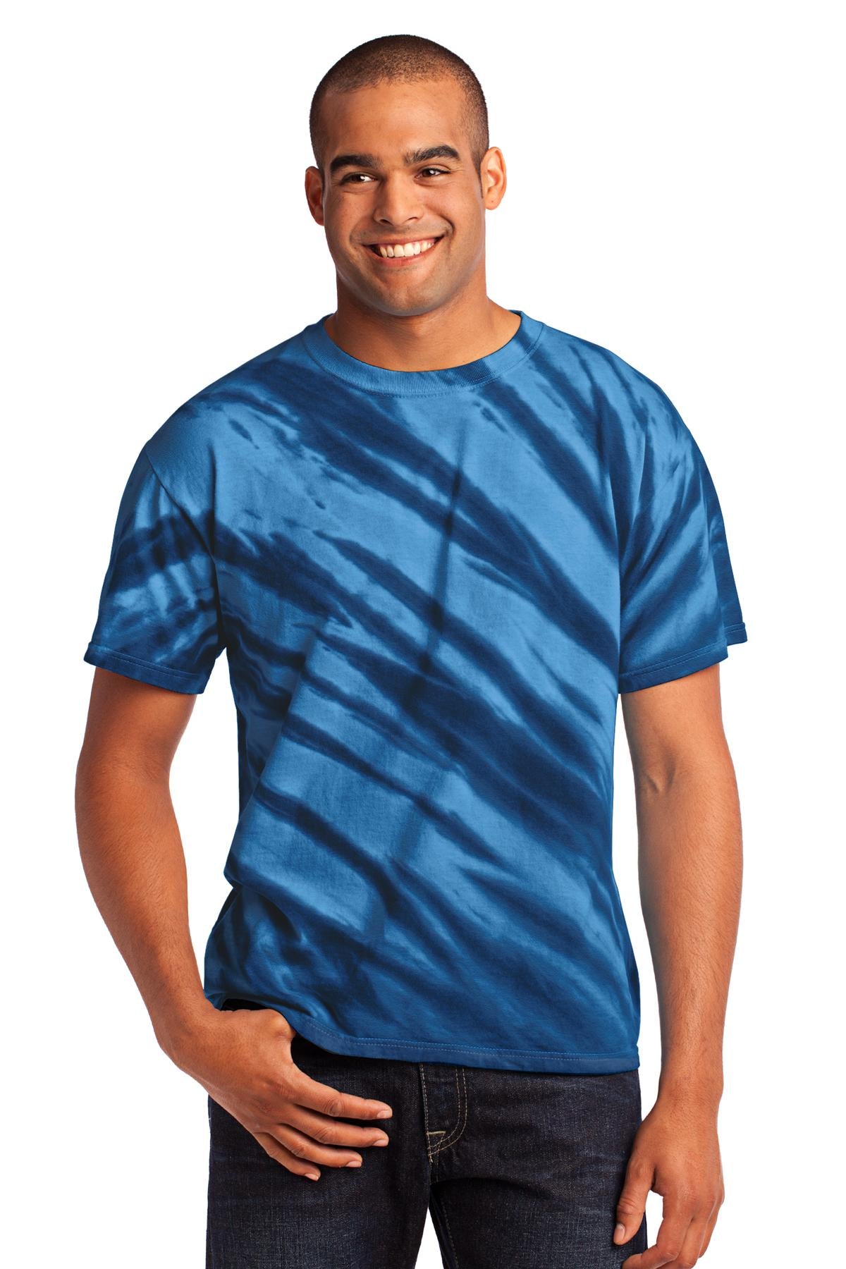 Port & Co™ Tiger Stripe Tie-Dye Tee PC148