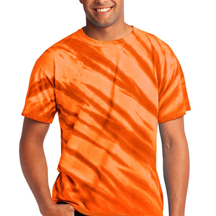 Port & Company ®  - Tiger Stripe Tie-Dye Tee. PC148