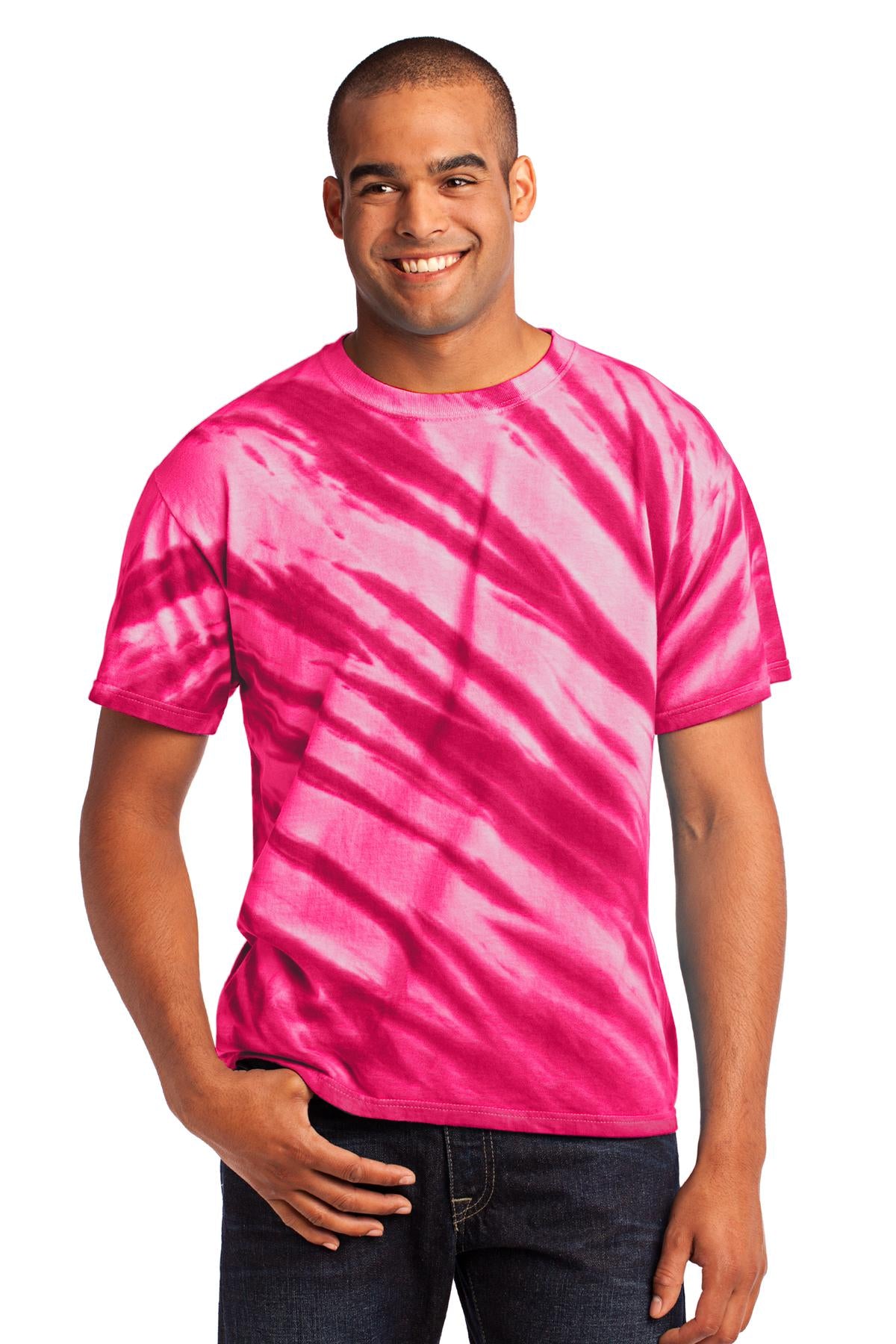 Port & Co™ Tiger Stripe Tie-Dye Tee PC148
