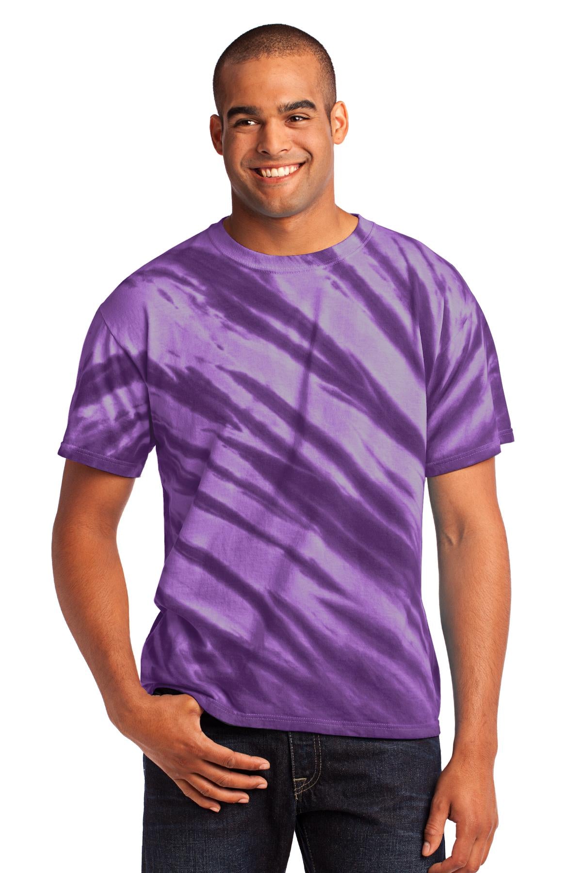 Port & Co™ Tiger Stripe Tie-Dye Tee PC148