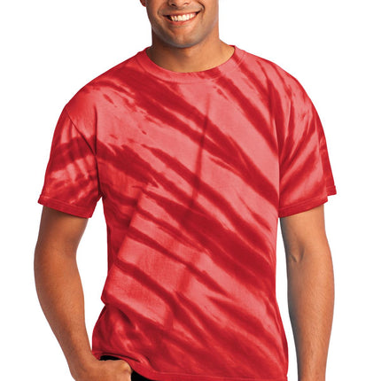 Port & Company ®  - Tiger Stripe Tie-Dye Tee. PC148
