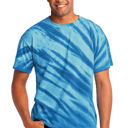 Port & Company ®  - Tiger Stripe Tie-Dye Tee. PC148