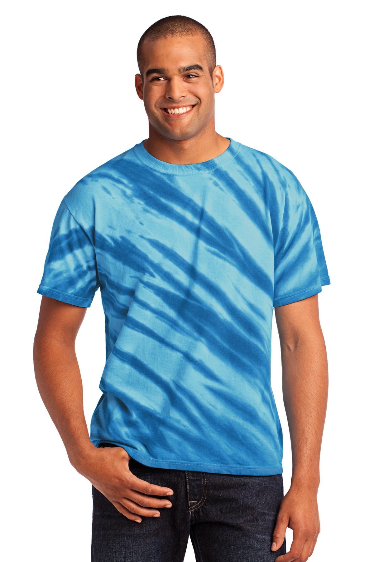 Port & Co™ Tiger Stripe Tie-Dye Tee PC148