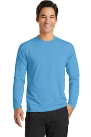 Port & Co Long Sleeve Performance Blend Tee PC381LS