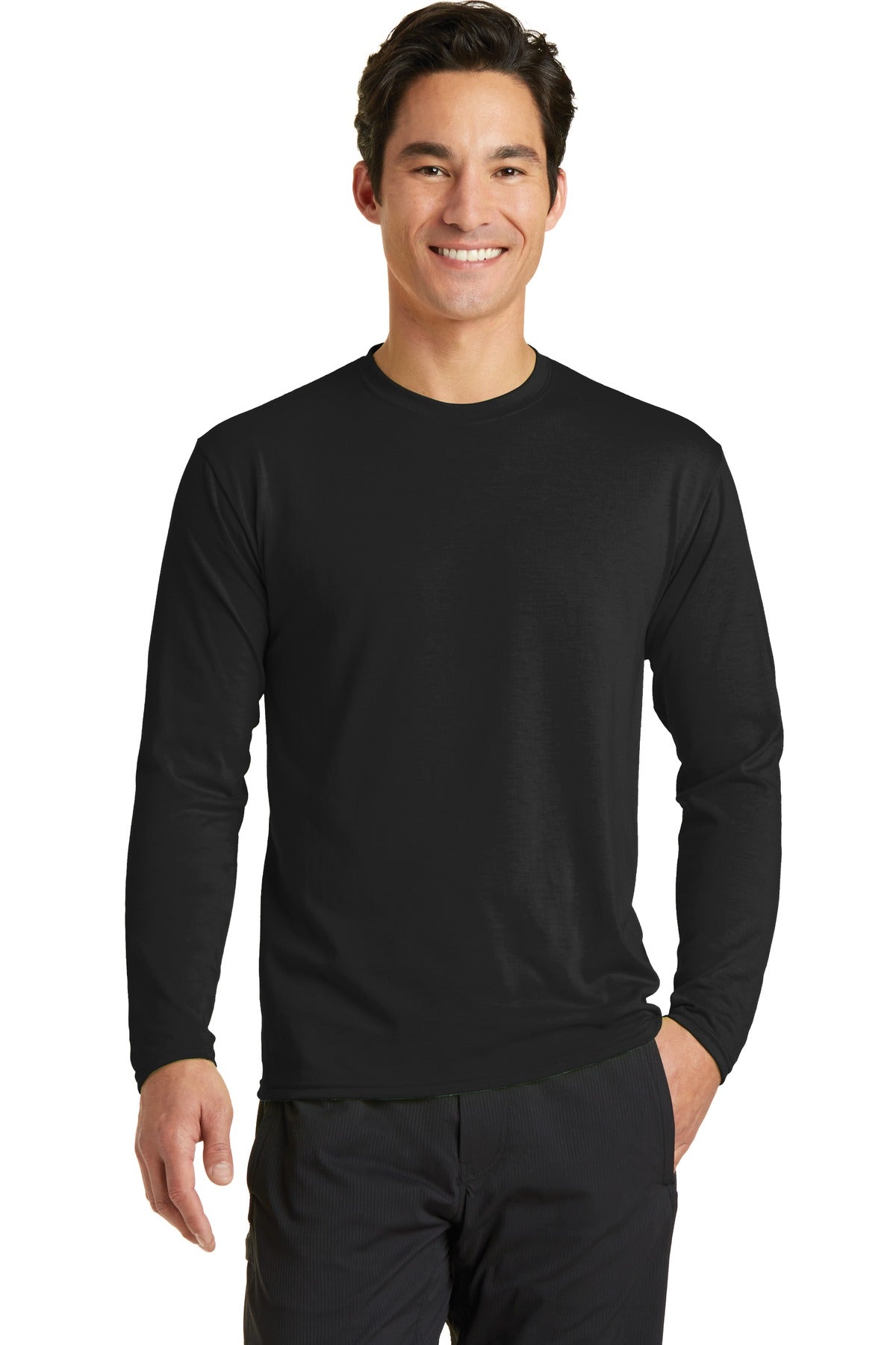 Port & Co Long Sleeve Performance Blend Tee PC381LS