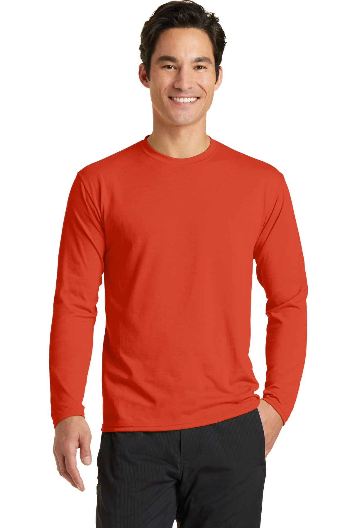 Port & Co Long Sleeve Performance Blend Tee PC381LS