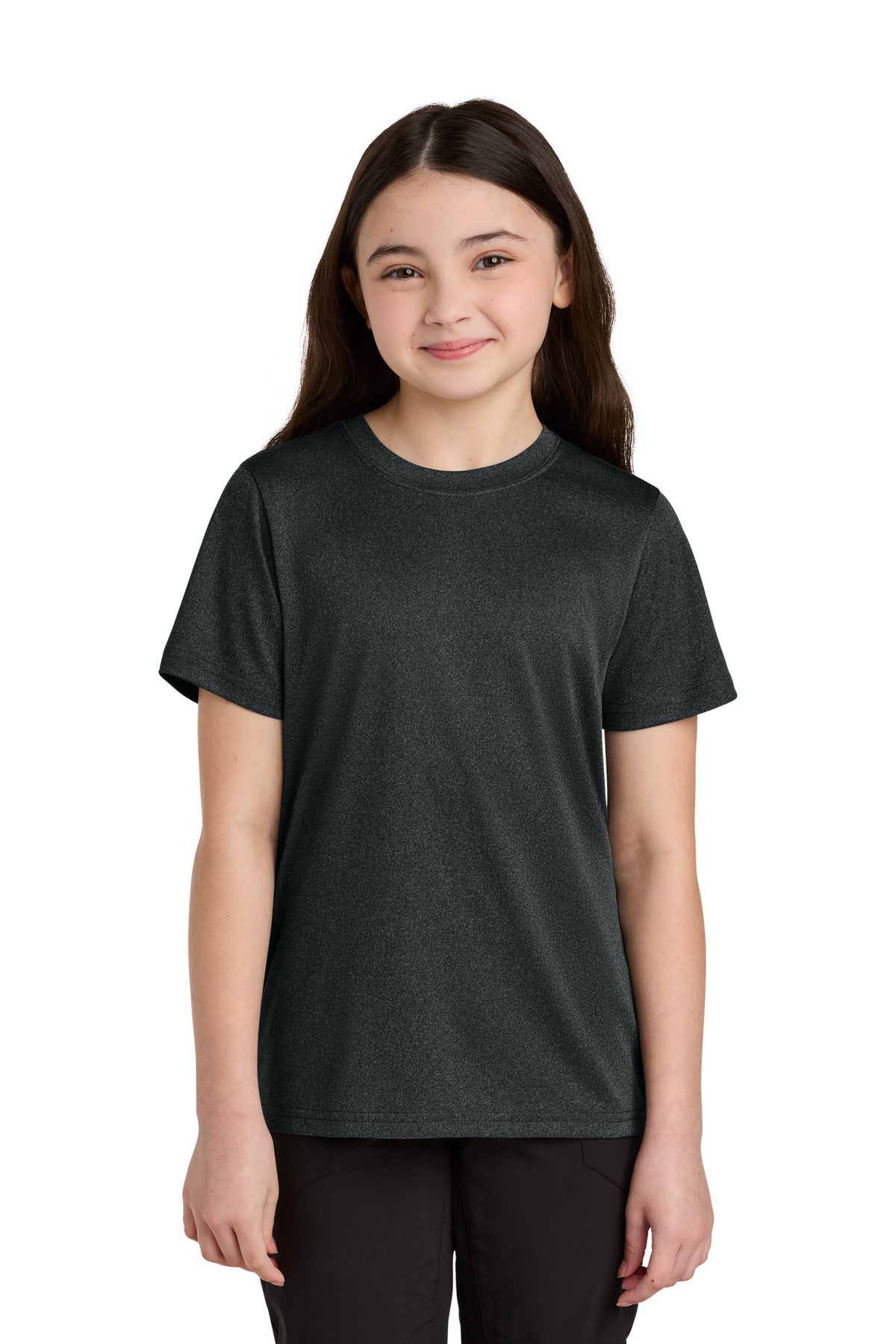 Port & Co™ Youth Heather Performance Tee PC390Y