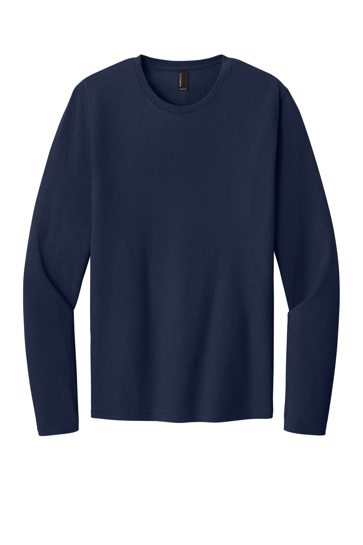 Port & Co™ Easy Cotton Long Sleeve Tee PC43LS