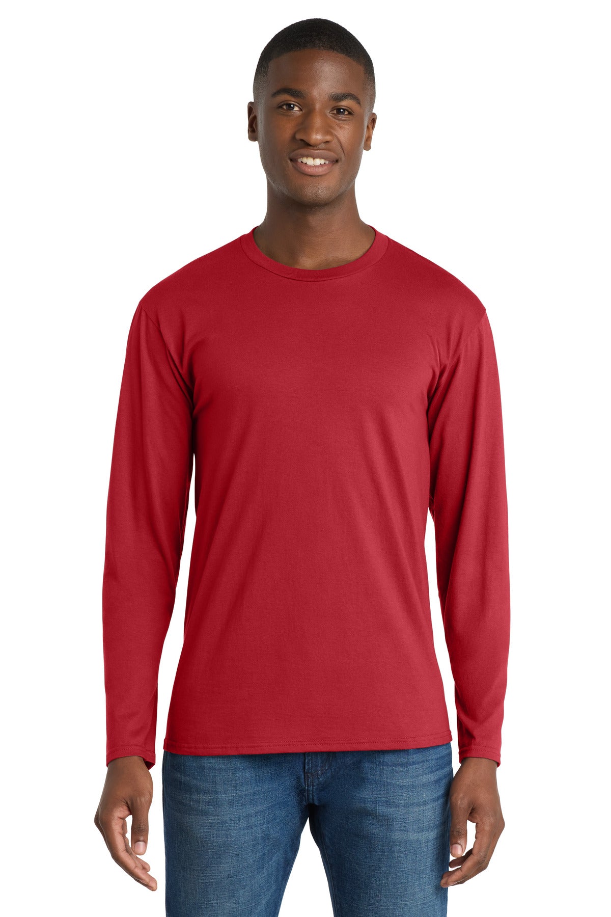 Port & Co™ Long Sleeve Fan Favorite Tee PC450LS