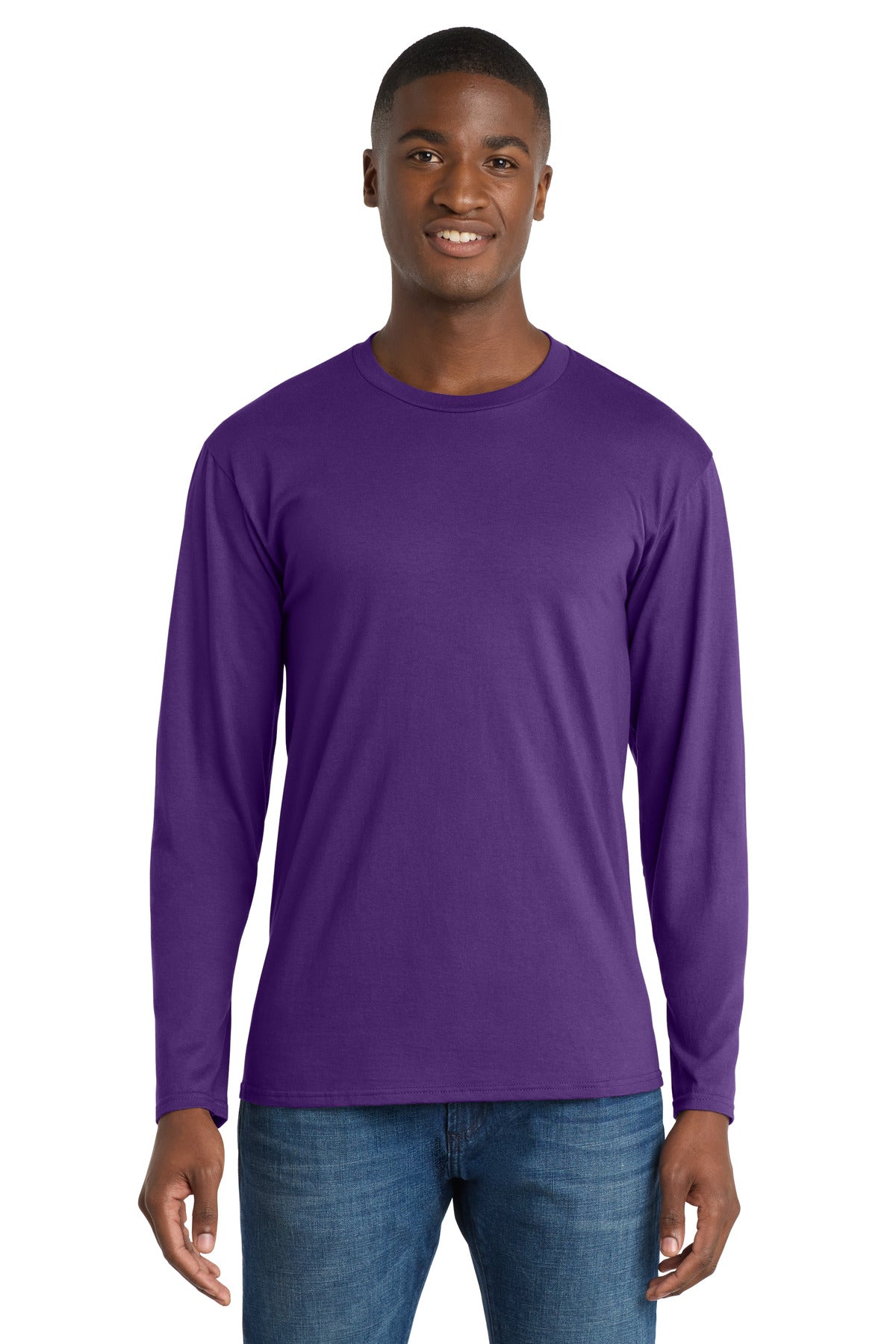 Port & Co™ Long Sleeve Fan Favorite Tee PC450LS