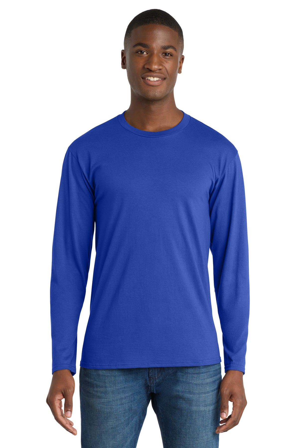 Port & Co™ Long Sleeve Fan Favorite Tee PC450LS