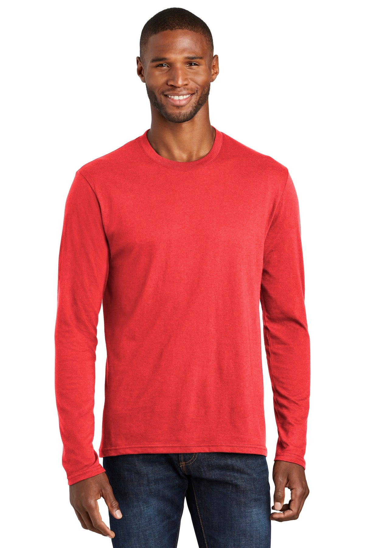 Port & Co™ Long Sleeve Fan Favorite ™ Blend Tee PC455LS