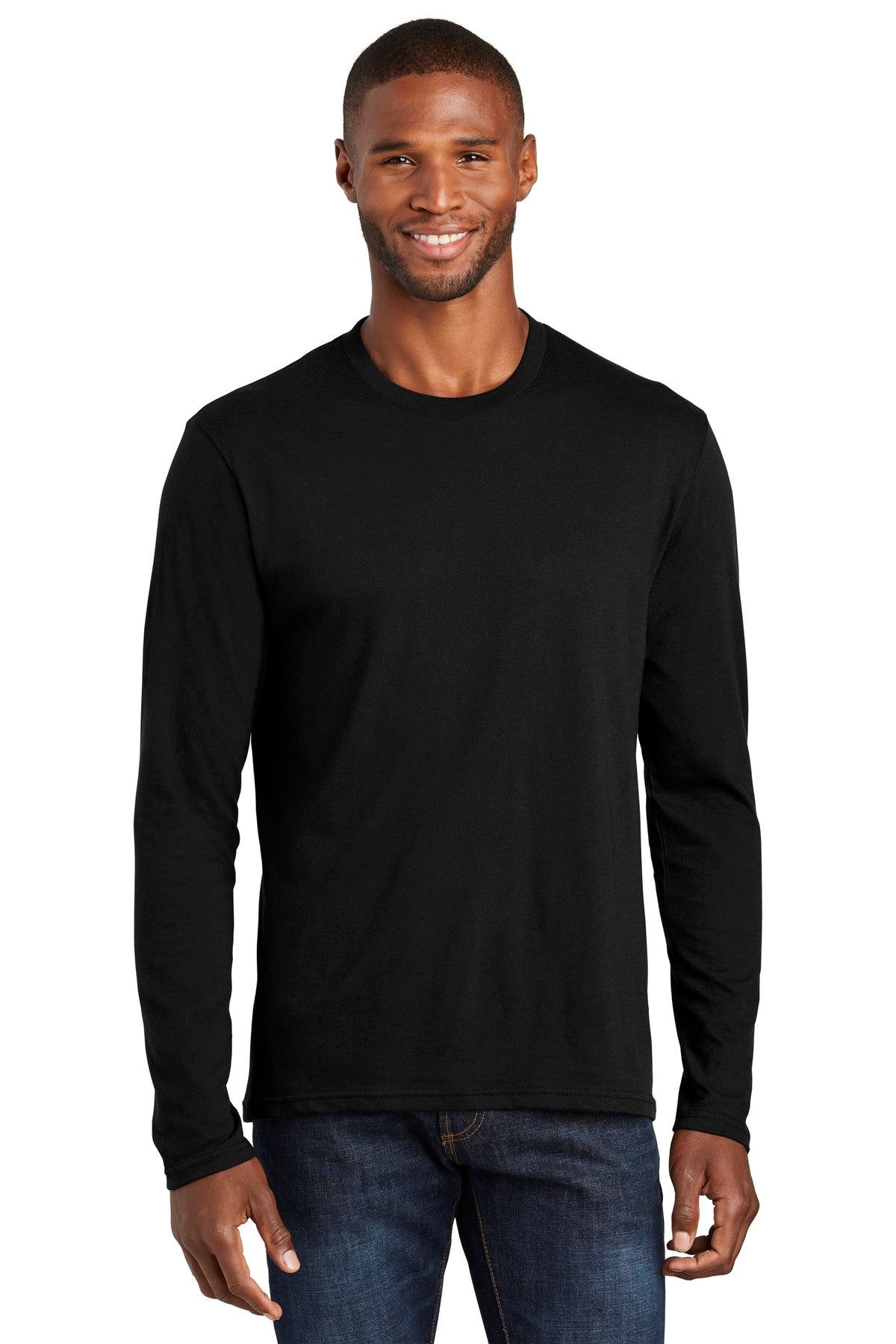 Port & Co™ Long Sleeve Fan Favorite ™ Blend Tee PC455LS