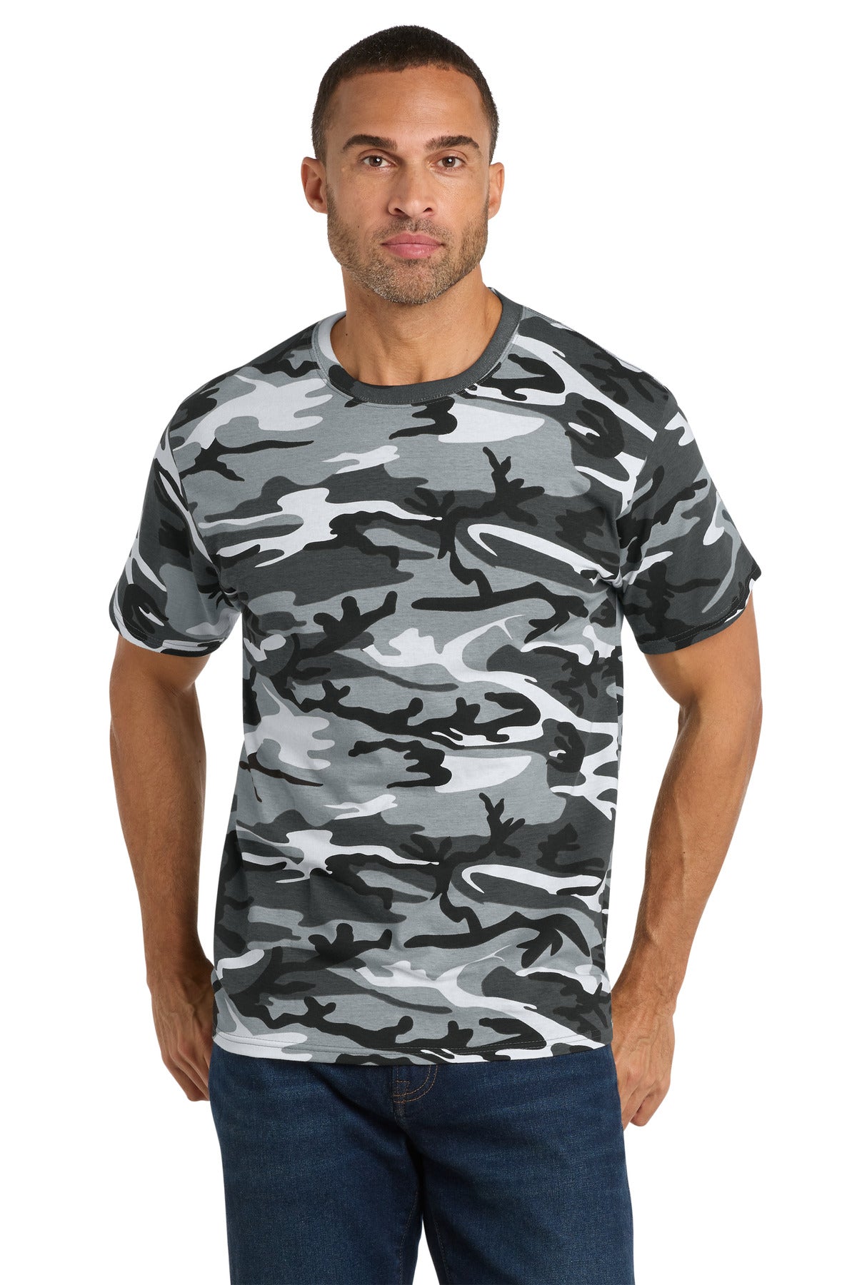 Port & Co™ Core Cotton Camo Tee  PC54C