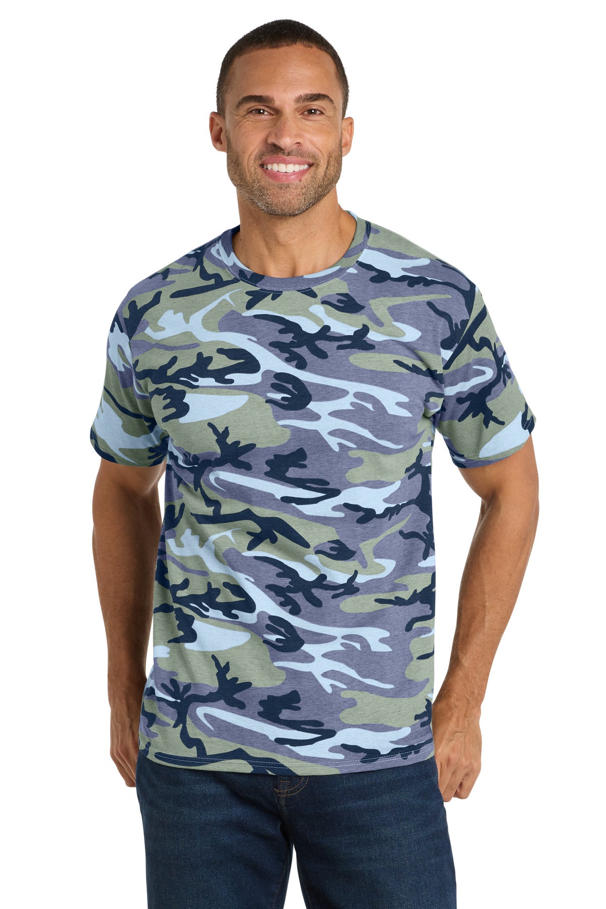 Port & Co™ Core Cotton Camo Tee  PC54C