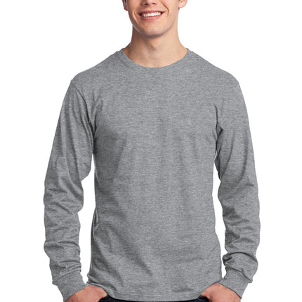 Port & Company ®  - Long Sleeve Core Cotton Tee. PC54LS
