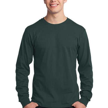 Port & Company ®  - Long Sleeve Core Cotton Tee. PC54LS