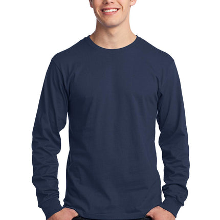 Port & Company ®  - Long Sleeve Core Cotton Tee. PC54LS